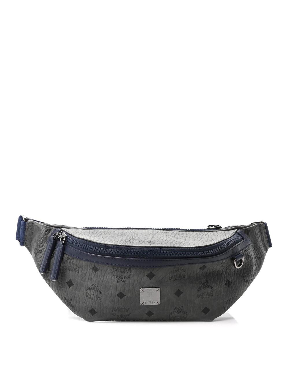 Mcm Visetos Medium Belt Bag Phantom #360815M32B